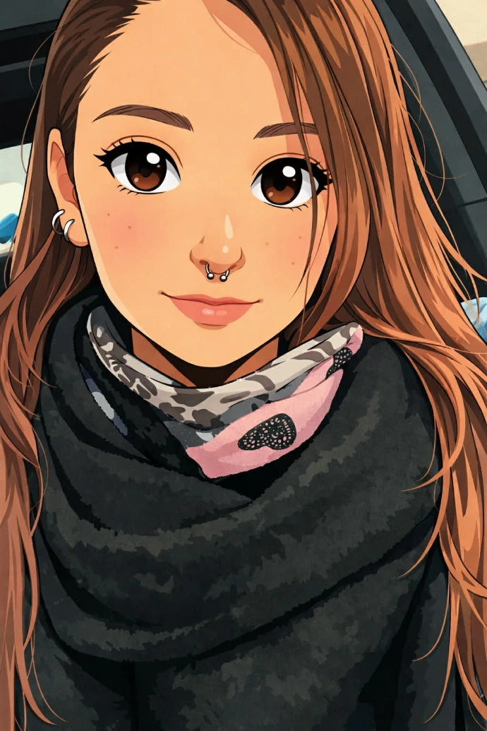 Image Cartoon représentant Rebecca